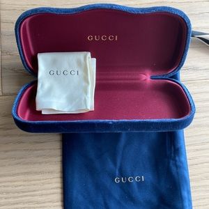 Gucci Glasses case and Cloth